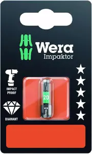 Ударная бита Wera 867/1 IMP DC Impaktor, TX 20, длина 25 мм
