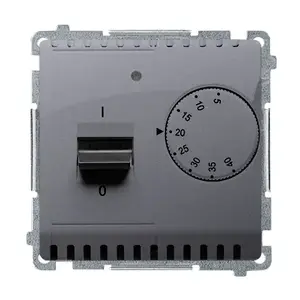 Kontakt-Simon BMRT10W.02/43 Temperature Regulator with Internal Sensor 16A 230V Silver