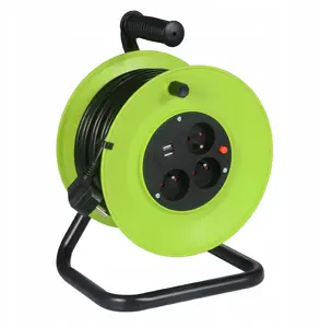 Velstro GW-0179 kabeļa spoles pagarinātājs 20m ar USB pieslēgvietām