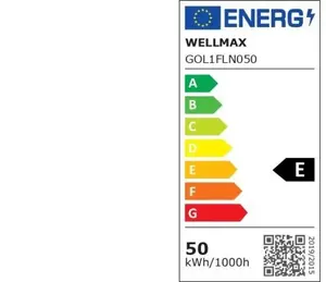 Wellmax LED Floodlight 50W 4750lm 4000K IP65 with Samsung LED