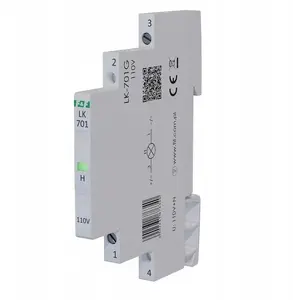 FF LK-701G-110V Single-Phase Modular Indicator Light, Green, 110V AC, 0.5 Module