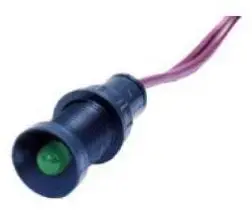 Simet Klp3G/24V LED indikators, 3 mm lēca, 24V