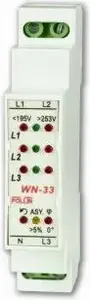 Pollin WN-33 LED 3-Phase Voltage Indicator 3 x 400V