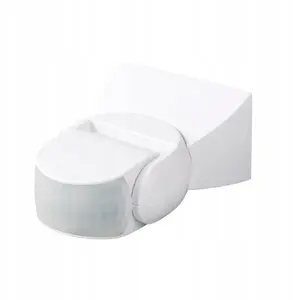Датчик движения PIR Kanlux ALER N-W, 1200ВА, дальность 12м, угол 120°, IP65, белый