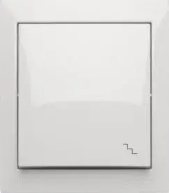 Kontakt-Simon Simon Aquaclick Staircase Switch, 10 AX, 250 V, White