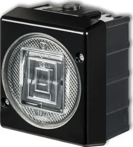 Karlik Senior 12WHS-1 Single-Pole Switch, Black