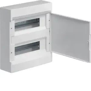 Hager VD212PP Surface Mounted Distribution Board 2x12 Modules IP40