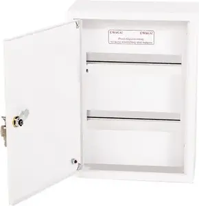 Alfako A-RZ4 Surface-Mounted Modular Distribution Board 2x12 Modules IP40 with Lock