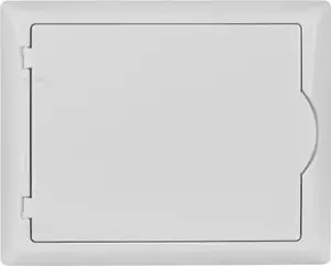 ELEKTROPLAST ECONOMIC BOX RP 1/8 Flush-Mounted Modular Distribution Board, 1x8 Modules, IP40, White Door, with N+PE Terminals