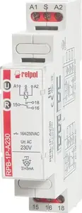 Relpol RPB-1P-A230 Bistable Relay 1P 230VAC 16A