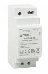 Импульсный модульный блок питания Relpol RZI30-12-MN 90-264В AC на 12В DC 2А 24Вт