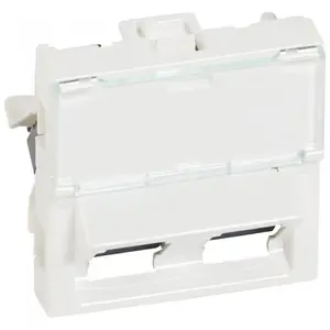 Двойная розетка RJ-45 Legrand 076502, UTP, белая