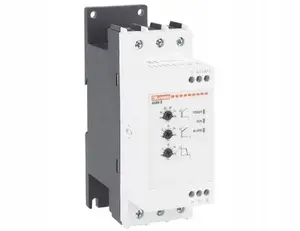 LOVATO Electric ADXNB018 Soft Starter 7.5kW 400VAC 18A with Integrated Bypass Relay and 100-240VAC Auxiliary Supply