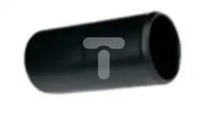 Kopos 0216HF_FB Rigid Pipe Connector, UV-Resistant, IK09, Halogen-Free, Black