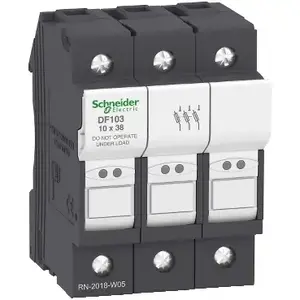 Предохранительный разъединитель Schneider Electric DF103 3-полюсный 32А 10x38мм