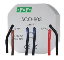 FF SCO-803 LED Dimmer 36W 12V DC with Memory Function 55mm Capsule