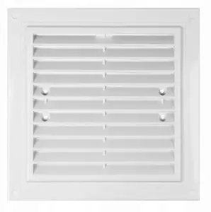 Ventika WM150BR Steel Ventilation Grille 150x150mm Powder Coated Brown