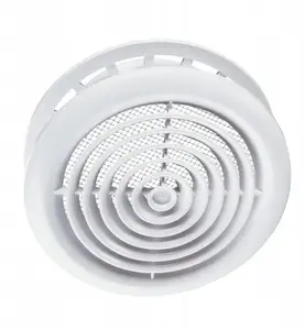 Ventika MW125KE Round Ceiling Ventilation Grille, 125 mm