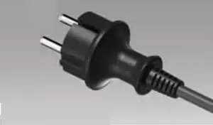 Сетевой кабель с вилкой Plastrol PP-40H, 5 м, H07RN-F 2x1.5, IP44