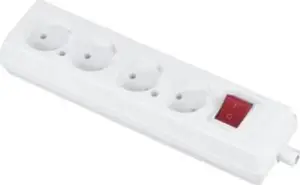 Сетевой разветвитель Jonex GN-460WS на 4 розетки с выключателем 16А 250В