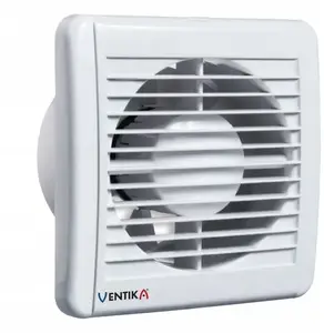Ventika SOLID SILENT D125SRH Axial Fan 125mm 230V 9.4W 158m3/h with Humidity Sensor and Timer