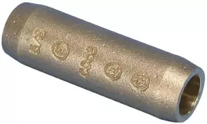 Erico CC58 spailes savienotājs 15.875 mm smailiem vara pārklājuma zemējuma stieņiem, silīcija bronza