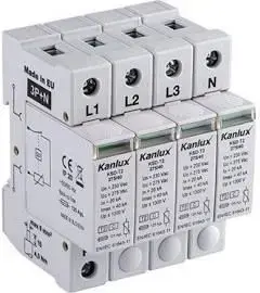 Устройство защиты от перенапряжения Kanlux 23133 тип C 3P+N