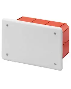 Gewiss GW48004 Flush-Mounted Electrical Junction Box, White