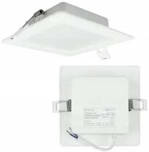 Светодиодный светильник Eco Light DL-1 квадратный 6Вт 660лм 4000К IP20 белый