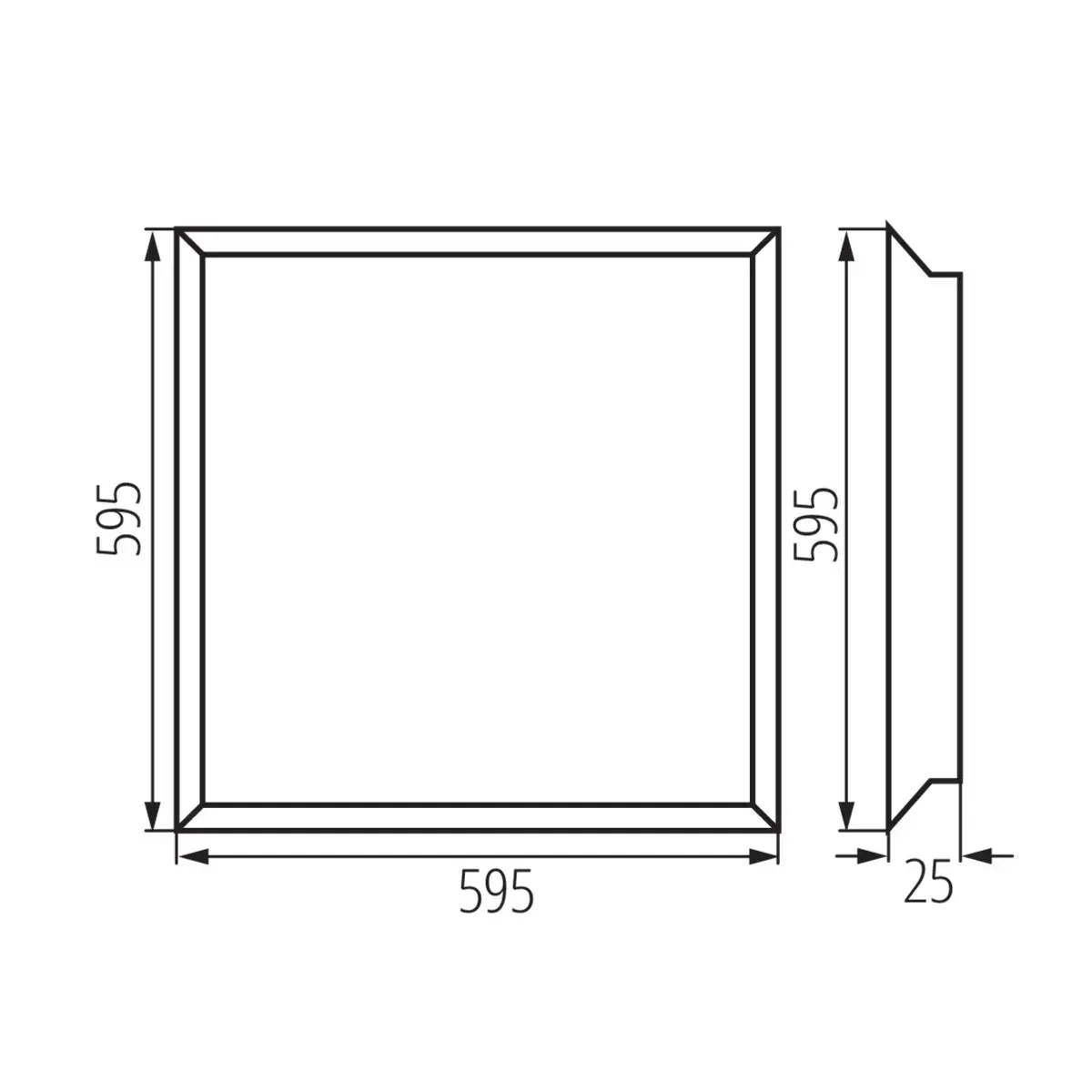 Светодиодная панель Kanlux BLINGO IPRN38W Photo 4
