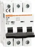 Lovato Electric P1MB3PB20 Miniature Circuit Breaker 3P B 20A 10kA