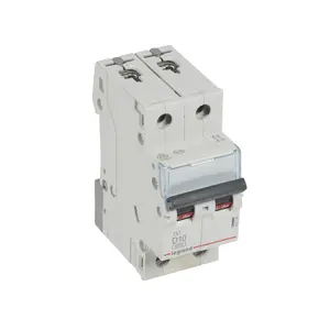 Автоматический выключатель Legrand TX3 2P, 10A, тип D, 6кА