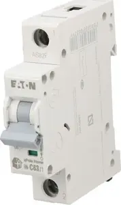 Автоматический выключатель Eaton xPole Home HN-C63/1, 1P, 63A, 6kA, характеристика C