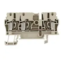 Weidmüller ZDU 2.5/3AN Feed-Through Terminal Block, 2.5 mm²