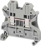 Schneider Electric NSYTRV42 2-Conductor Terminal Block 4mm2 Grey