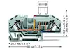 Wago 282-698/281-434 spaiļu bloks automobiļu drošinātājiem Photo 3
