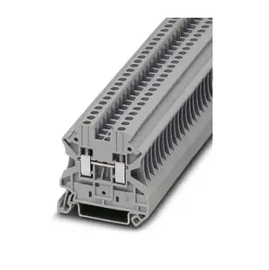 Phoenix Contact UT 2,5 4-Conductor Terminal Block, Grey