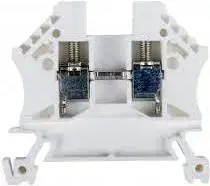 EM Group EURO 2-wire DIN rail terminal block 2.5mm2 white