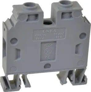 ONKA Elektrik MRK skrūvspailes 16mm2 pelēkas