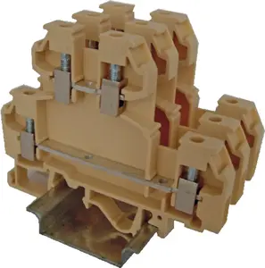 Eti-Polam VS 2.5 NA skrūvējama spailes bloks 2.5mm2 bēšs