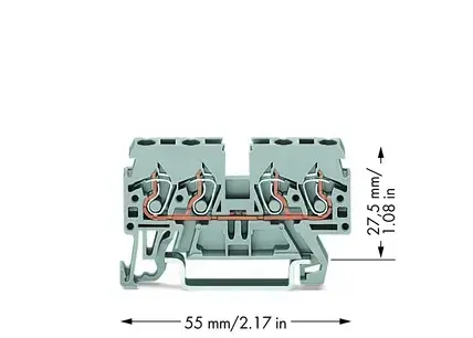 Wago 870-831 spaiļu bloks Photo 2