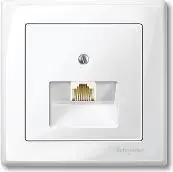 Schneider Electric Merten M-Smart Single Frame, Polar White