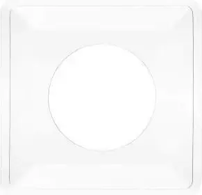 ELEKTROPLAST SENTIA Single Horizontal Wall Plate 2100-02