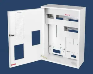 KARWASZ RU-2L-P-27 Z Universal 2-Meter Electricity Cabinet, Surface/Flush Mounted, 27 Modules, IP30