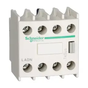 Вспомогательный контакт Schneider Electric LADN13, 1НО + 3НЗ, фронтальный монтаж