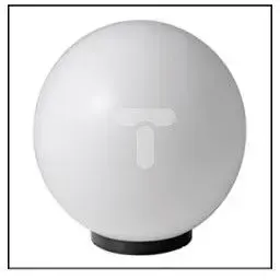 Mareco Luce GLOBE Park Luminaire, 400mm Sphere, White, E27 Socket