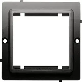 Адаптер Kontakt-Simon Basic для аксессуаров стандарта 45x45 мм, винтовой монтаж, черный
