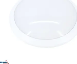 Bemko GABI LED Ceiling Light 12W 4000K 1200lm IP66 with Microwave Motion Sensor and Corridor Function
