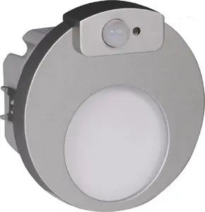 Zamel Muna PT LED Staircase Luminaire 14V DC with Adjustable Sensor Aluminum Warm White