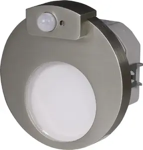 Zamel Muna PT LED kāpņu gaismeklis 14V DC ar regulējamu sensoru silti balts